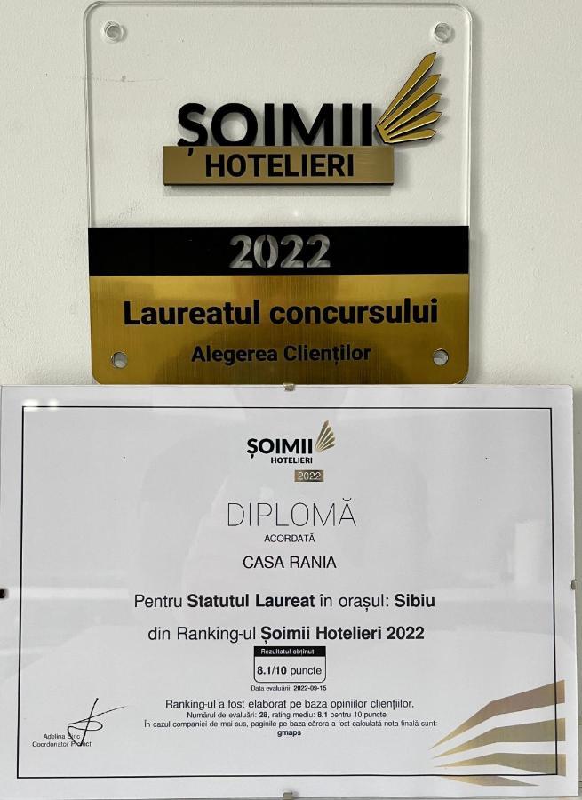 Casa Rania Hotel Sibiu Exterior foto